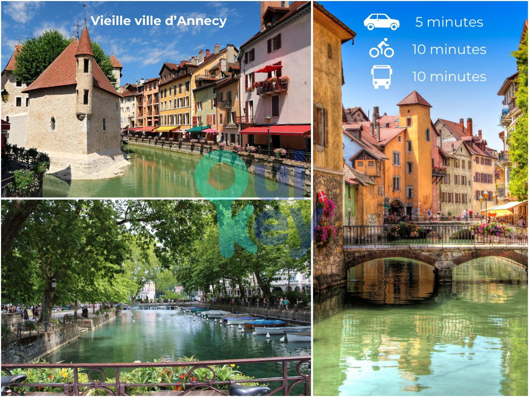 Budget Studio Proche Lac Sevrier Bagian luar foto